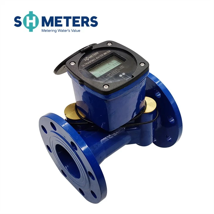 200mm Flange Ultrasonic Water Meters Wireless Display