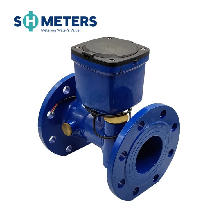 200mm Flange Ultrasonic Water Meters Wireless Display