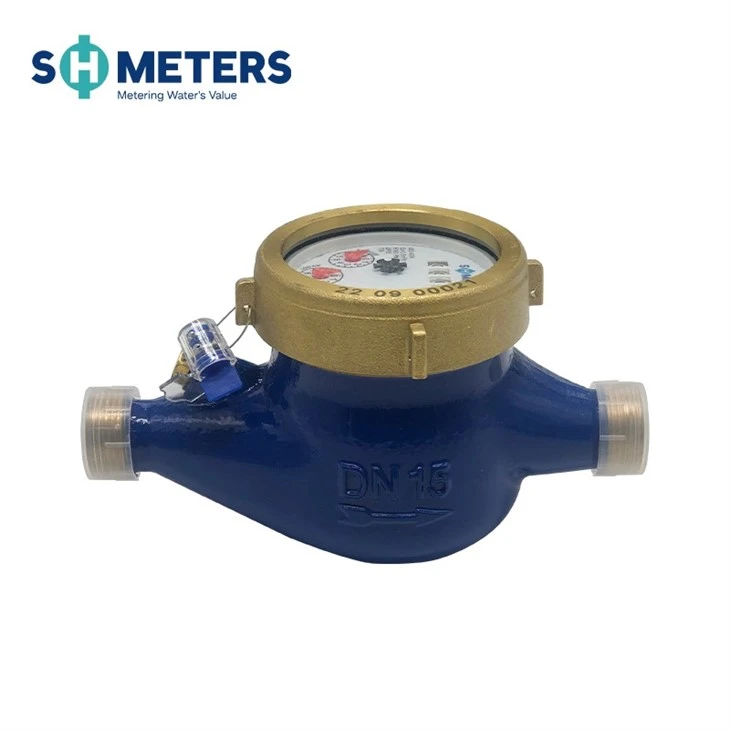 Brass 15mm Multi-jet Cold Water Meter For Household