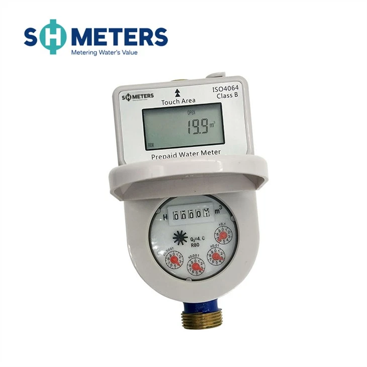 Cast Iron Dn40 RF IC Card Prepaid Water Meters