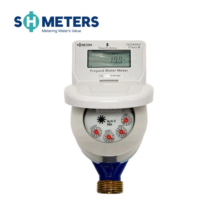 Cast Iron Dn40 RF IC Card Prepaid Water Meters