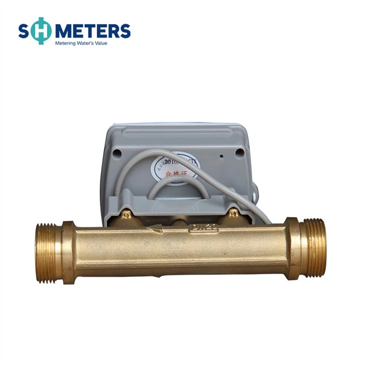Residential Ultrasonic Water Meter Remote Reading Rs485 Water Flow Meter