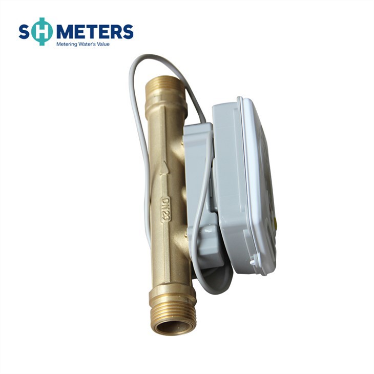 Smart 15mm-20mm Wired Mbus Ultrasonic Cold Water Meter